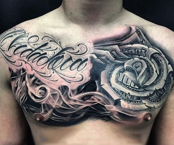 Money rose tattoos