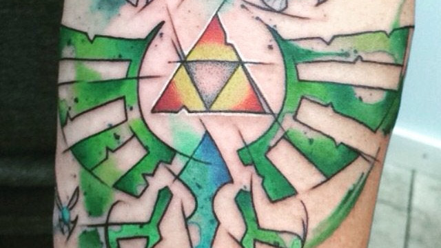 Hyrule’s emblem tattoo