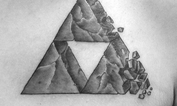 3D Triforce design