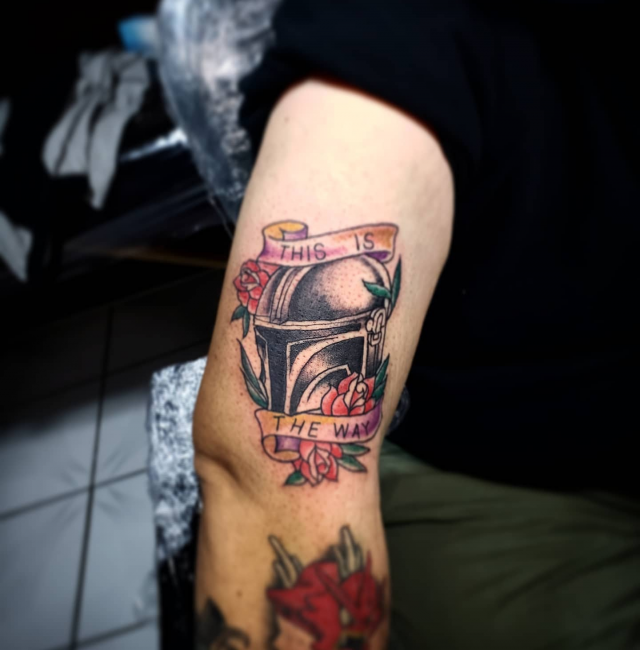 The Mandalorian slogan "This is the way"