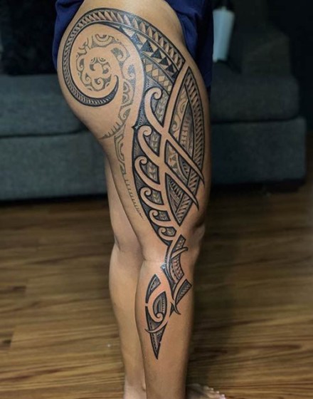 The symbolism of images in Polynesian tattoos