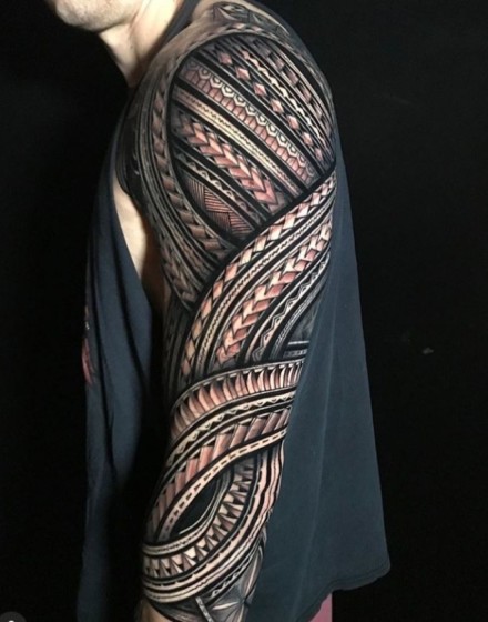 The symbolism of images in Polynesian tattoos
