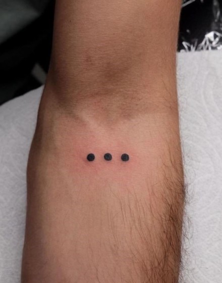 3 Dots Tattoo Meaning and Design Ideas
