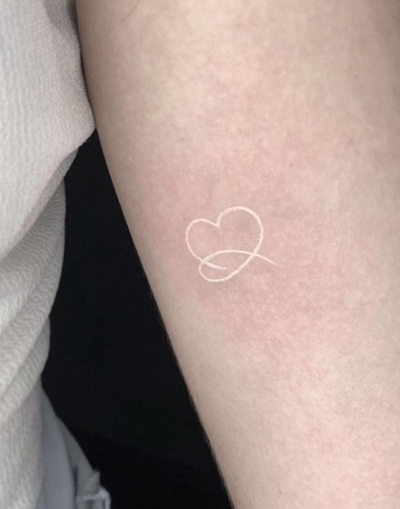 Small White Tattoos