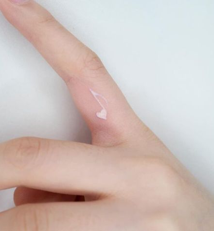 Small White Tattoos