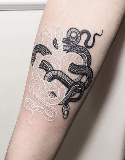 Black and White Tattoo Ideas