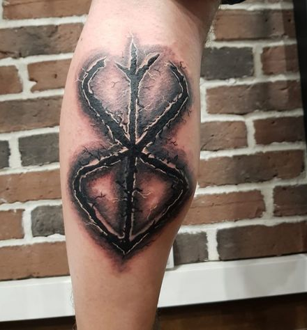 Berserk Curse Mark Tattoo