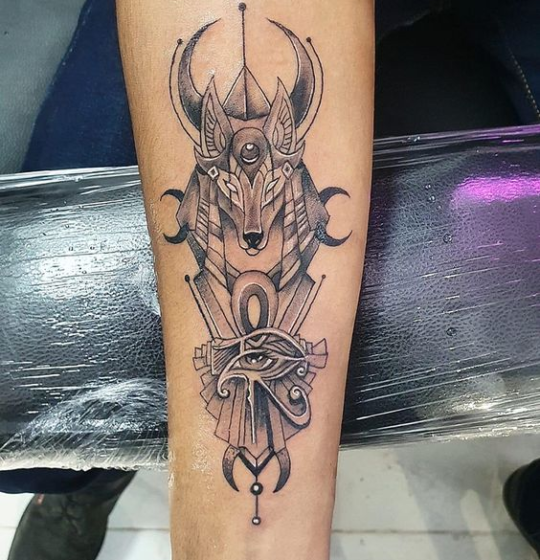 Horus & Anubis Tattoo