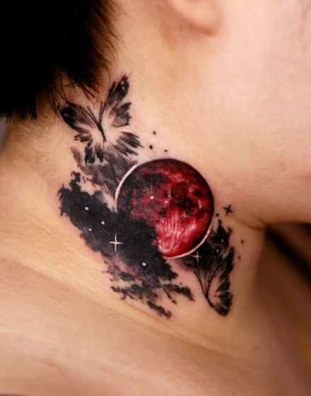 Moon Phases Tattoo