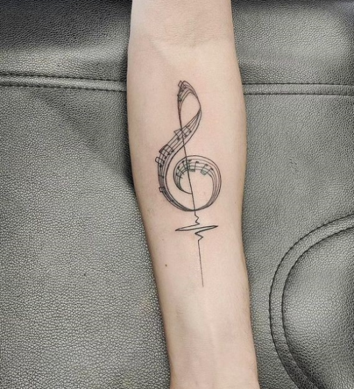 Ideas for creating a musical tattoo by Atlanta tattoo artists Ideas for creating a musical tattoo by Atlanta tattoo artists