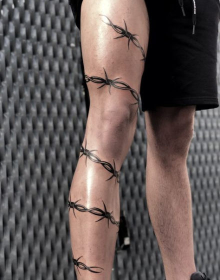Tattoo Above Knee