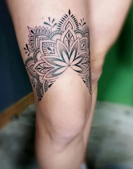 Tattoo Above Knee