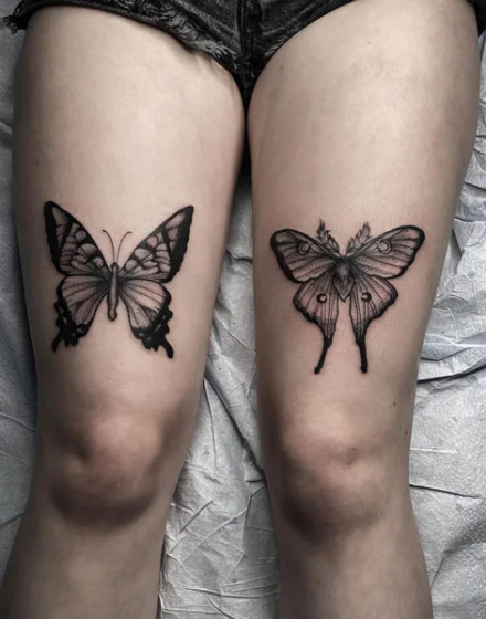 Tattoo Above Knee