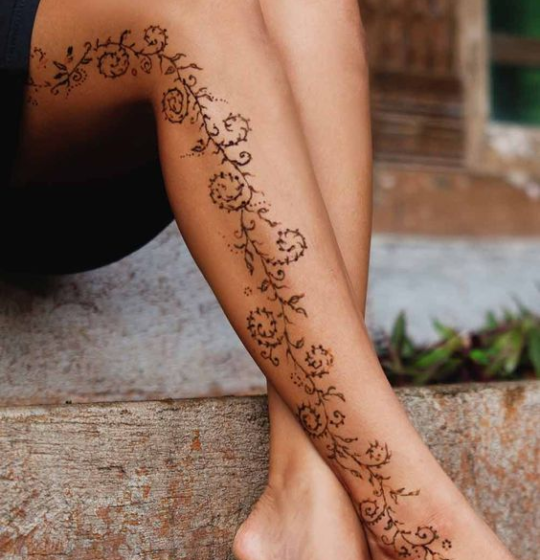 On the Leg