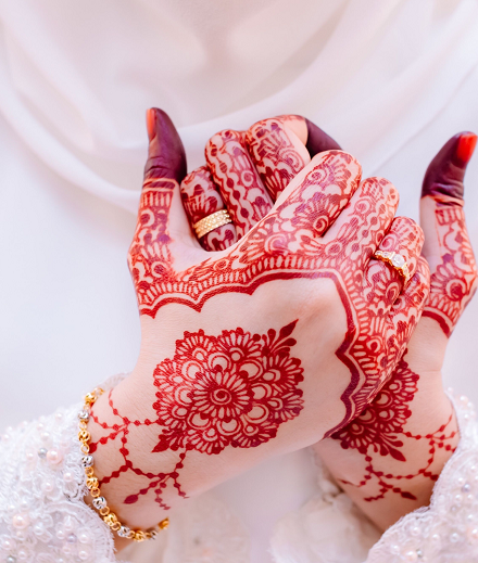 Colorful Henna Tattoos