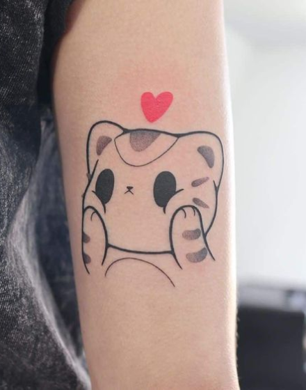 Cute Kitty Tattoos