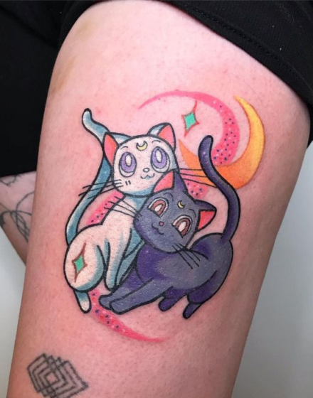 Anime Cat Designs