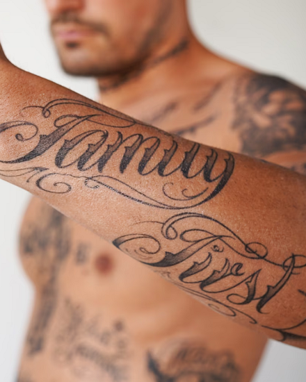 Chicano Tattoo Writing Fonts