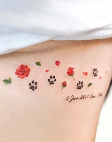 In Memory of Cat Tattoo