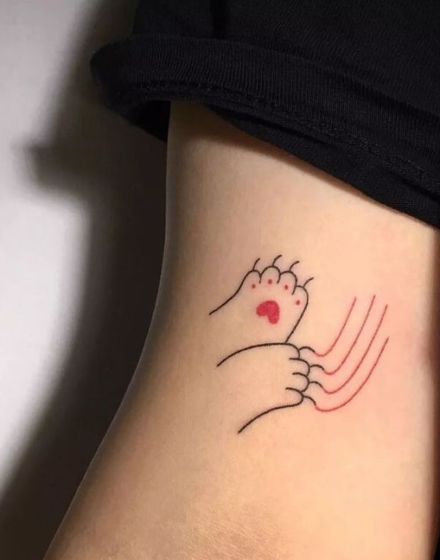 Cute Kitty Tattoos