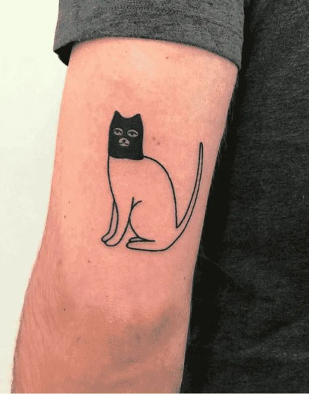 Trendy Cat Tattoos