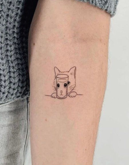 Cute Kitty Tattoos