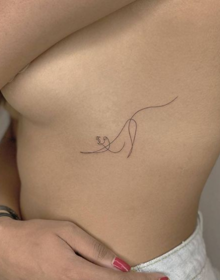 Minimalist Cat Tattoos