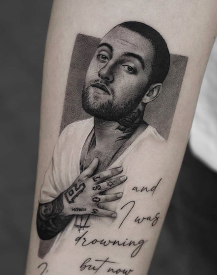 Mac Miller Portrait