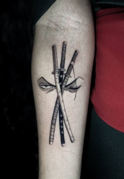 Small Samurai Tattoos