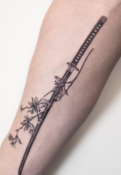 Small Samurai Tattoos