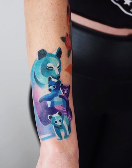 Mama Bear Tattoo