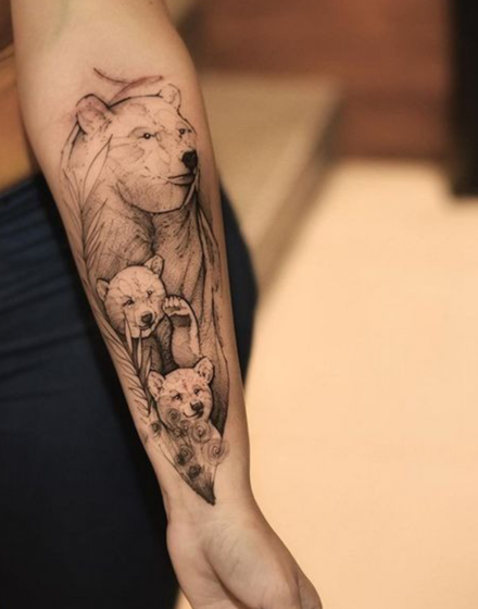 Mama Bear Tattoo