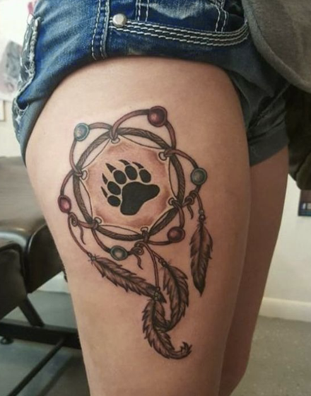 Bear With a Dreamcatcher