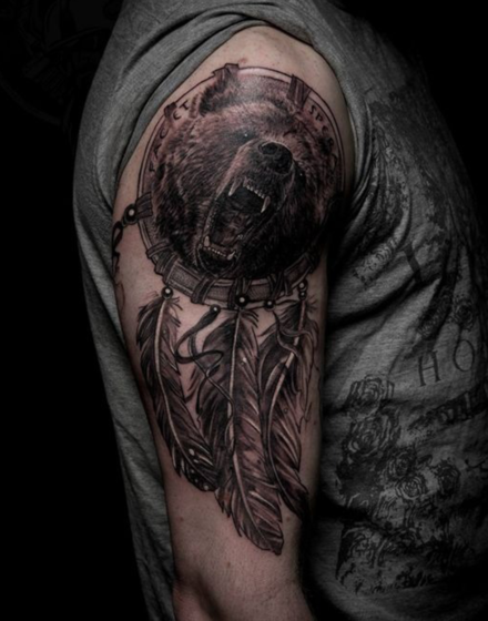 Bear With a Dreamcatcher