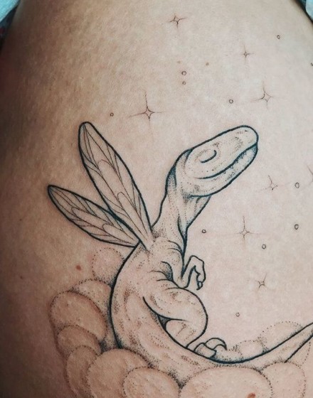 Dinosaurs with wings