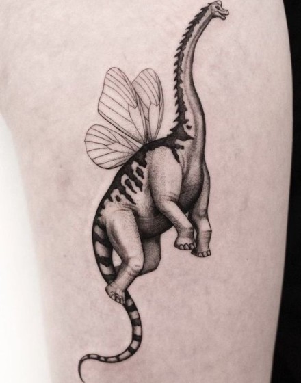 Dinosaurs with wings