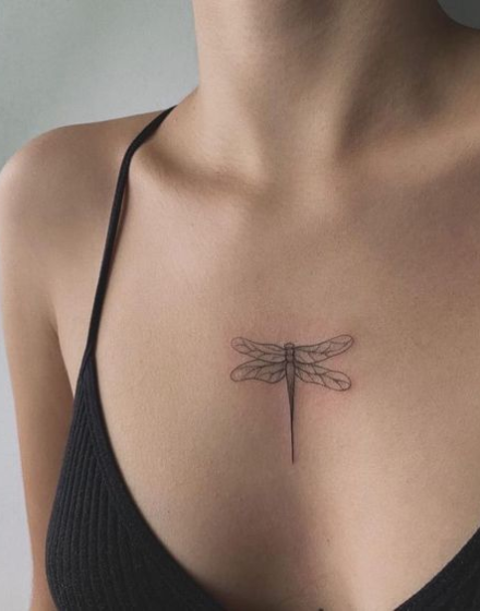 Small Dragonfly Tattoos
