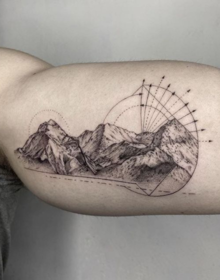 Mountain Scene Design