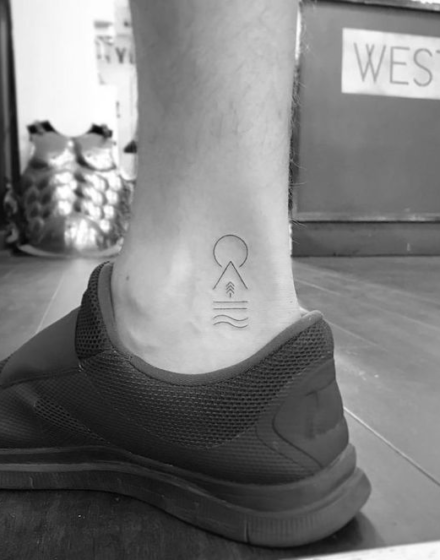 Small Mountain Tattoo