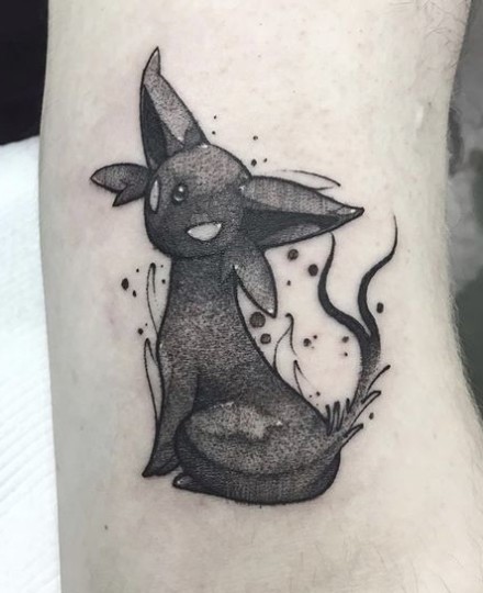 Pokemon Tattoos in Black and White