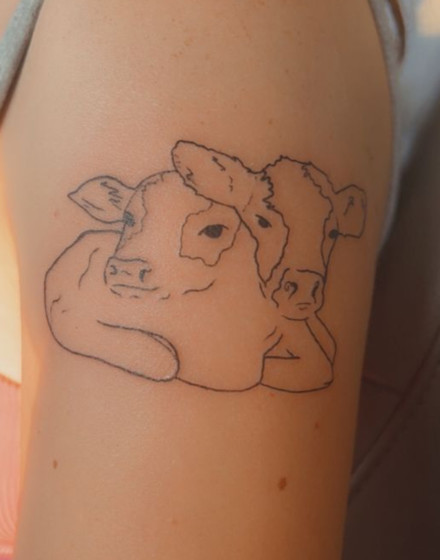 Two-Headed Calf Tattoo