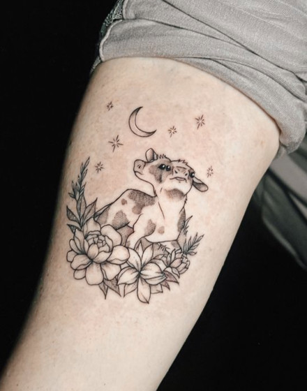 Two-Headed Calf Tattoo