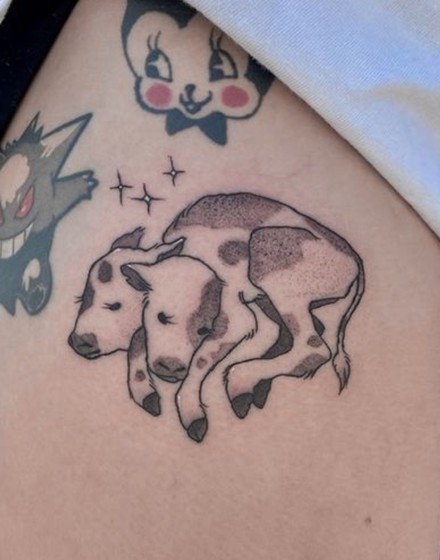 Two-Headed Calf Tattoo