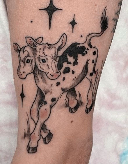 Two-Headed Calf Tattoo