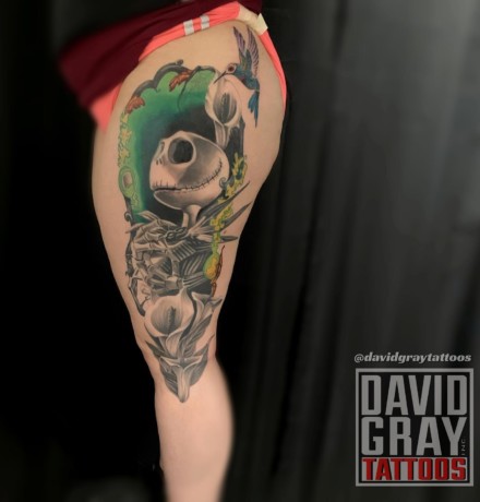 David Gray—Tiniest Details With Black and Grey Ink