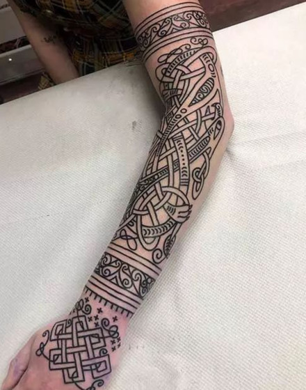Norse Art Style Tattoos