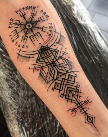 Viking Symbols Tattoo