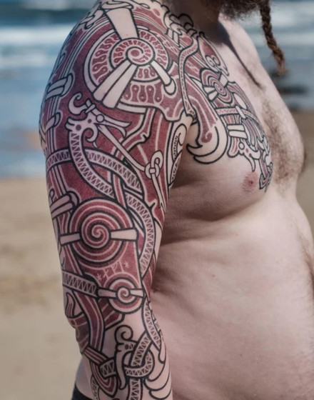 Norse Art Style Tattoos