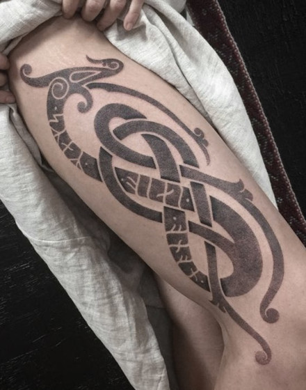 Norse Art Style Tattoos