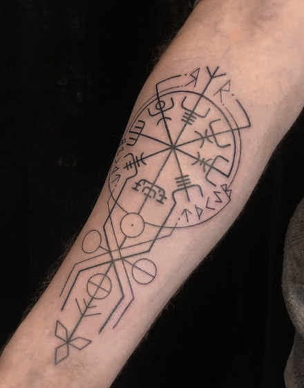 Viking Symbols Tattoo